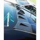BLOX Racing 13-14 Scion/Subaru FR-S/BRZ Vortex Generator Fins with Shark Fin - ABS Black - Burkken Auto Parts