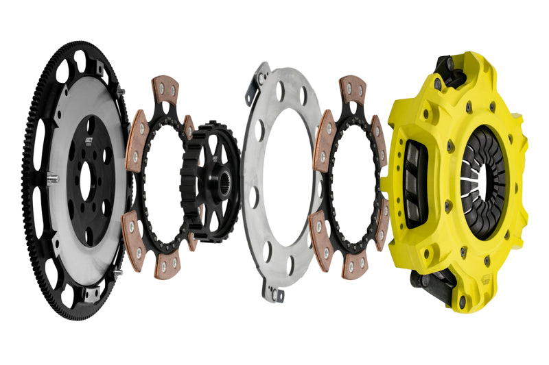 ACT Chevy Camaro/Corvette LS1/LS2/LS3/LS6/LS7 Mod-Twin 10.5 XX Rigid Disc Race Clutch Kit - Burkken Auto Parts