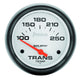 Autometer Phantom 2-5/8in 100-250 Degree F Electric Transmission Temp Gauge - Burkken Auto Parts