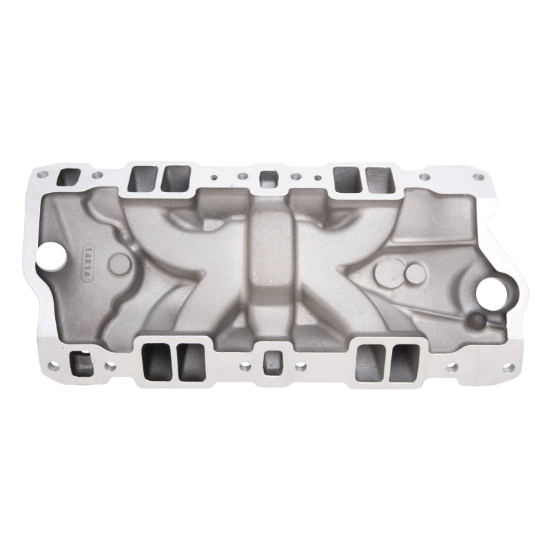 Edelbrock Intake Manifold Perf Eps SBC w/ Oil Fill Tube and Breather Black - Burkken Auto Parts