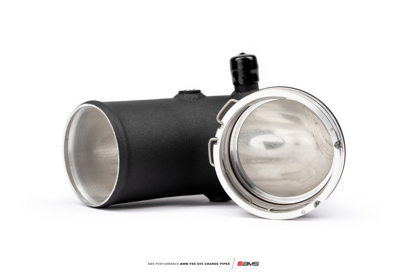 AMS Performance 15-18 BMW M3 / 15-20 BMW M4 w/ S55 3.0L Turbo Engine Charge Pipes - Burkken Auto Parts
