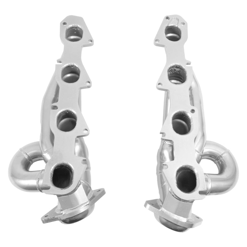 BBK 19-23 Dodge Ram 1500 5.7L (Ex. MegaCab) Shorty Tuned Exhaust Headers - 1-3/4in Silver Ceramic - Burkken Auto Parts