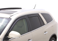 AVS 08-17 Buick Enclave Ventvisor In-Channel Front & Rear Window Deflectors 4pc - Smoke - Burkken Auto Parts