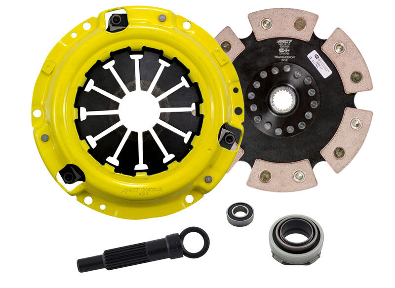 ACT 1989 Honda Civic HD/Race Rigid 6 Pad Clutch Kit - Burkken Auto Parts