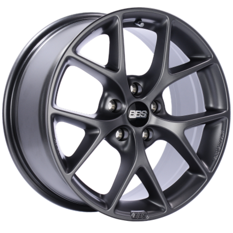 BBS SR 18x9 5x112 ET21 CB66.5 Satin Grey Wheel - Burkken Auto Parts
