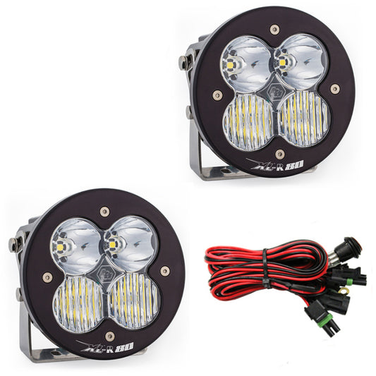 Baja Designs XL R 80 Series Driving Combo Pattern Pair LED Light Pods - Burkken Auto Parts