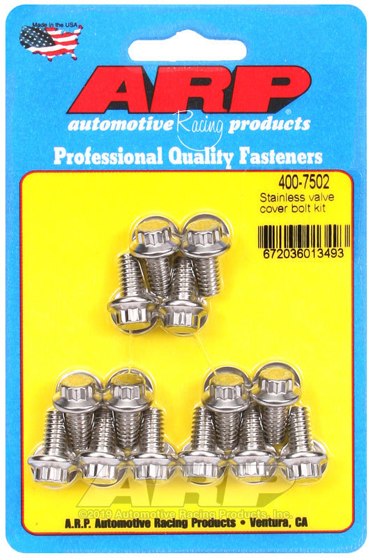 ARP SS Valve Cover Bolt Kit - Burkken Auto Parts