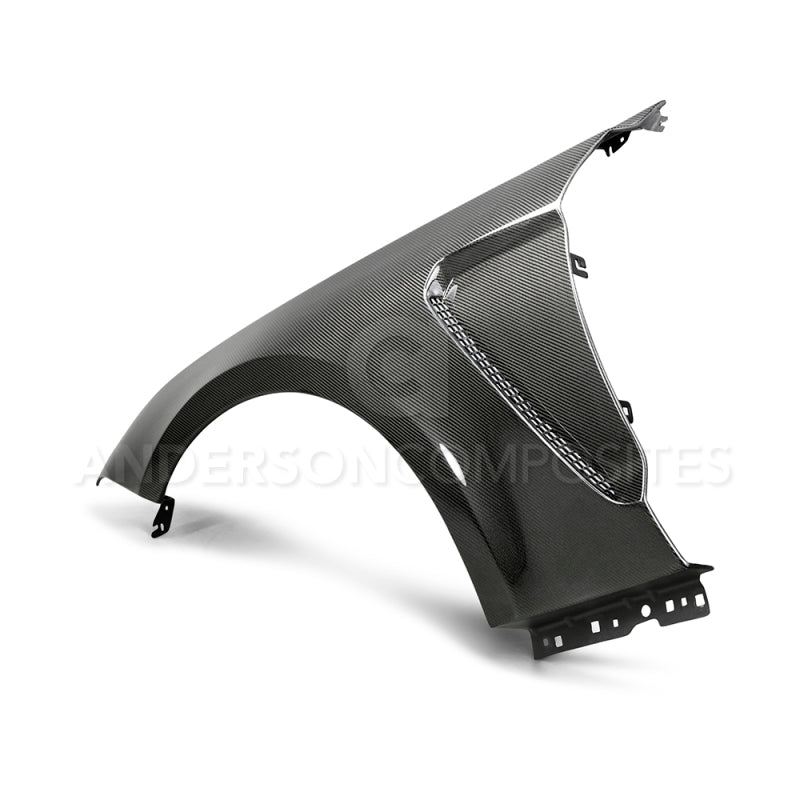 Anderson Composites 2018 Ford Mustang GT350 Style Carbon Fiber Fenders (Pair) - Burkken Auto Parts