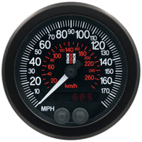 Autometer Stack Instruments 88mm 0-180 MPH 290 KM/H GPS Speedometer - Black - Burkken Auto Parts