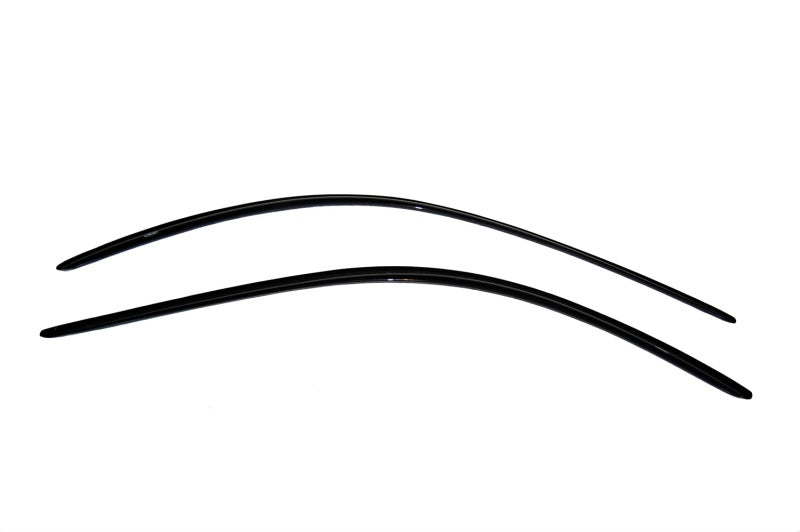 AVS 94-04 Ford Mustang Ventvisor Outside Mount Window Deflectors 2pc - Smoke - Burkken Auto Parts