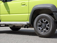 aFe 18-21 Suzuki Jimny Takeda 2-1/4in. 304 SS Cat-Back Exhaust w/ Blk Tip - Burkken Auto Parts