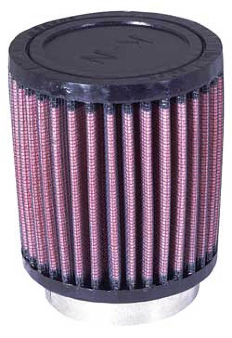 K&N Filter Universal Rubber Filter 2 1/4 inch Flange 3 1/2 inch OD 4 inch Height - Burkken Auto Parts