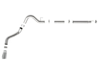 aFe Large Bore-HD 4in 409 SS DPF-Back Exh 18-19 Ford F-150 V6-3.0L (td) w/ Polished Tip - Burkken Auto Parts