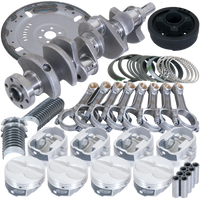 Eagle Ford 302 3.250in Crank 5.400in I-Beam Rods 4.000in Pistons 164 Tooth FP Balanced Assembly - Burkken Auto Parts