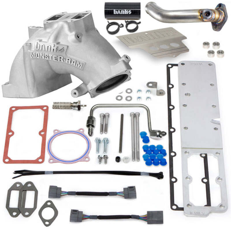 Banks Power 13-18 Ram 3500/4500/5500 6.7L Diesel Monster-Ram Intake System w/Fuel Line - Natural - Burkken Auto Parts