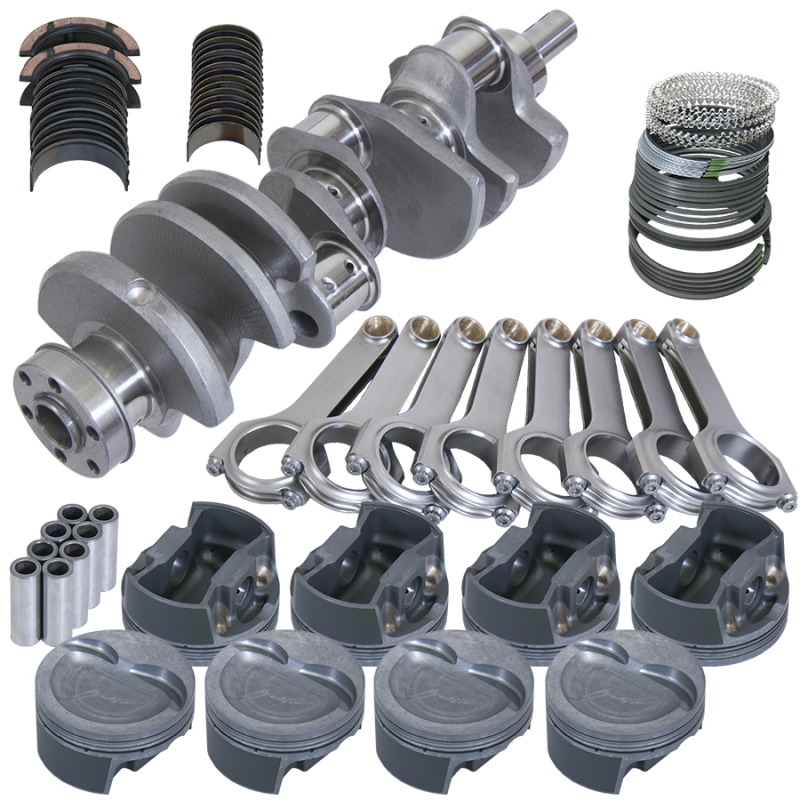 Eagle Ford 351W 4.000in Crank 2.750in Mains 6.250in H-Beam 4.125in Pistons Balanced Assembly - Burkken Auto Parts