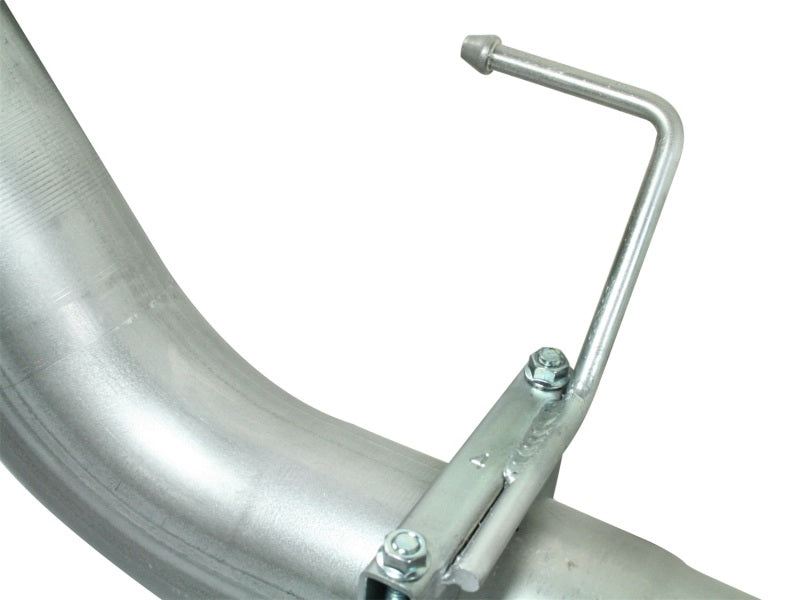 aFe Atlas Exhaust 4in Aluminized Cat-Back w/ 304 SS Black Tip 11-13 Ford F-150 EcoBoost V6 3.5L (tt) - Burkken Auto Parts