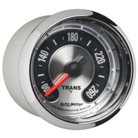Autometer American Muscle 52mm Full Sweep Electric 100-260 Deg F Transmission Temperature Gauge - Burkken Auto Parts