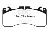 EBC 09+ Lexus LS460 4.6 Sport Redstuff Front Brake Pads - Burkken Auto Parts