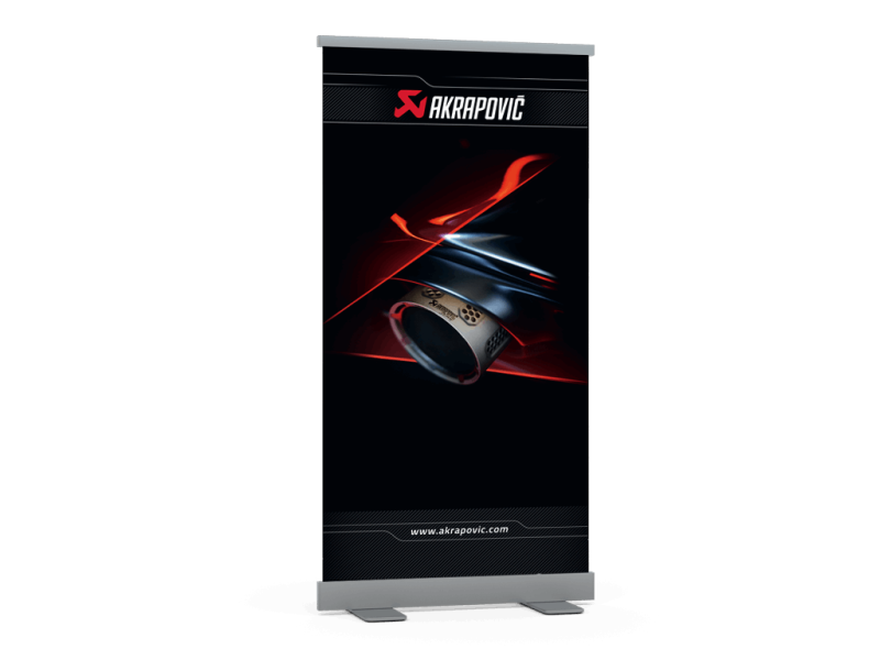 Akrapovic Pull Up Banner CAR - F8 Tributo - Burkken Auto Parts