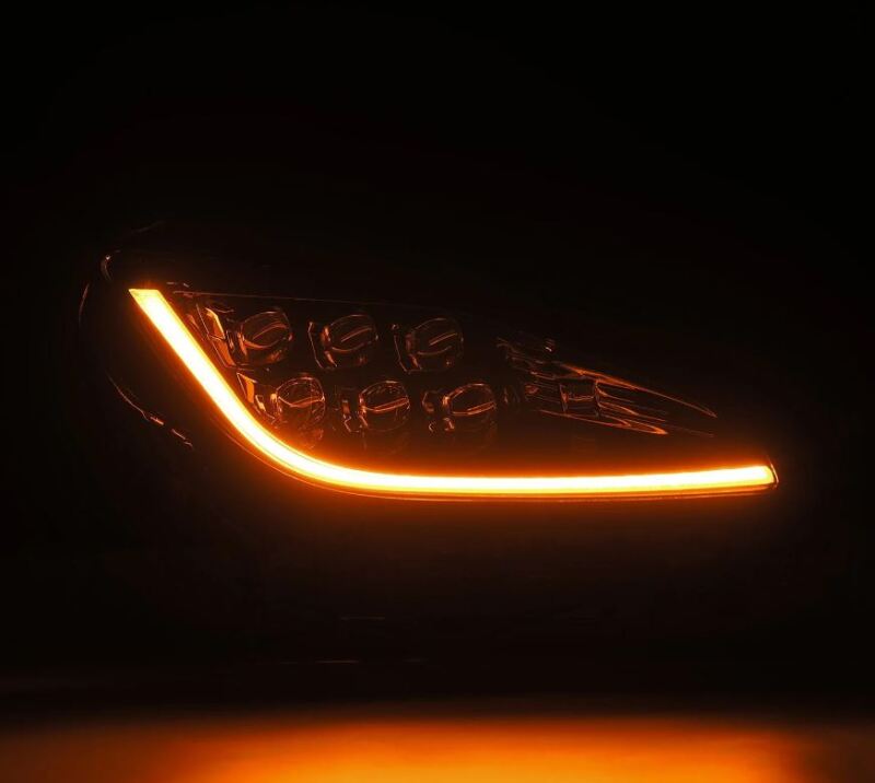 AlphaRex 21-23 Toyota GR86 / Subaru BRZ NOVA-Series LED Projector Headlights - Alpha Black - Burkken Auto Parts