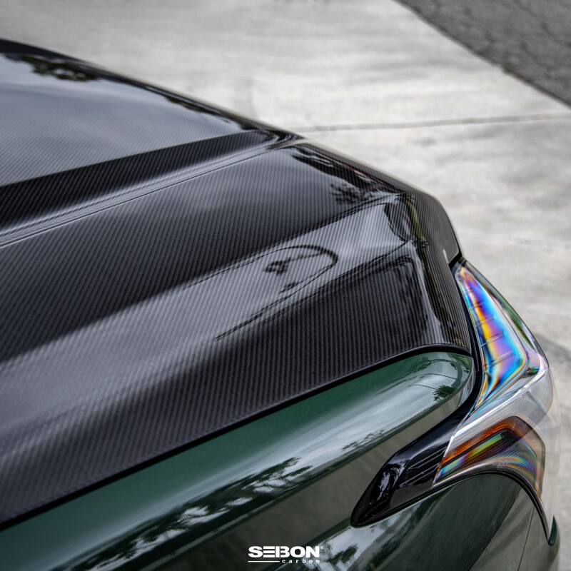 Seibon 22-23 Toyota Tundra OE Style Carbon Fiber Hood - Burkken Auto Parts