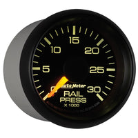 Autometer Factory Match 52.4mm Digital Stepper Motor 0-30,000 PSI Diesel Fuel Rail Pressure Gauge - Burkken Auto Parts
