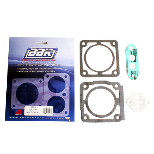 BBK 86-93 Mustang 5.0 75mm Throttle Body Gasket Kit - Burkken Auto Parts