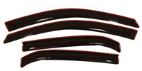 AVS 10-17 Chevy Equinox Ventvisor In-Channel Front & Rear Window Deflectors 4pc - Smoke - Burkken Auto Parts