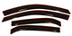 AVS 10-17 Chevy Equinox Ventvisor In-Channel Front & Rear Window Deflectors 4pc - Smoke - Burkken Auto Parts