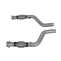 BBK 05-15 Dodge Challenger Charger Short Mid X Pipe w/Catalytic Converters 2-3/4 For LT Headers - Burkken Auto Parts