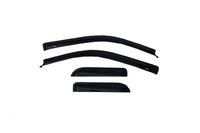 AVS 04-14 Ford F-150 Supercab Ventvisor Outside Mount Window Deflectors 4pc - Smoke - Burkken Auto Parts