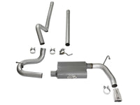 aFe Scorpion 2-1/2in Aluminized Steel Cat Back Exhaust 07-17 Jeep Wrangler V6-3.6/3.8L (4 Dr) - Burkken Auto Parts