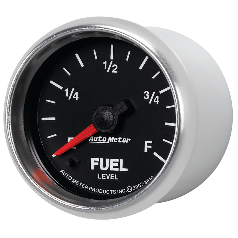 Autometer GS 2 1/16in. 0-280 Ohms Fuel Level Gauge - Stepper Motor - Burkken Auto Parts