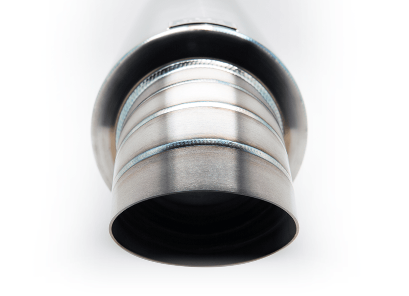 BLOX Racing 3.5in Street Muffler With Turndown Tip - Burkken Auto Parts