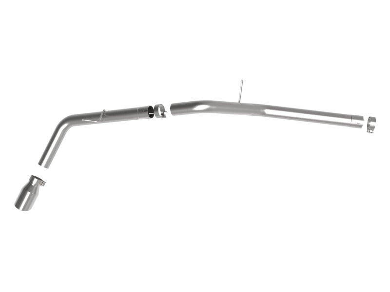 aFe Apollo GT Series 3in 409 SS Axle-Back Exhaust 2019 Ford Ranger 2.3L w/ Polished Tips - Burkken Auto Parts