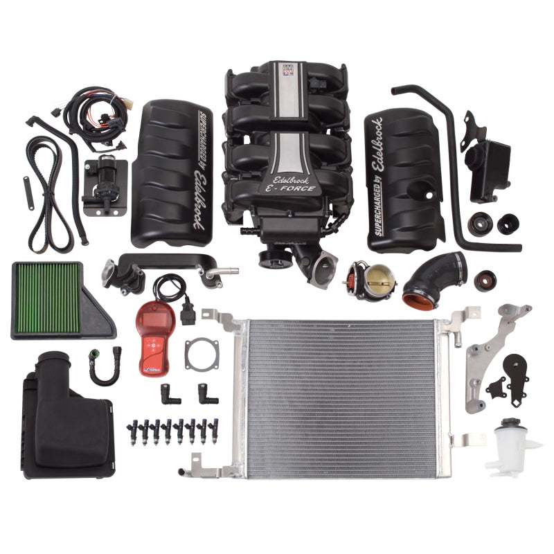 Edelbrock Supercharger Stage 1 - Street Kit 2010-2010 Ford Mustang 4 6L 3V w/ Tuner - Burkken Auto Parts