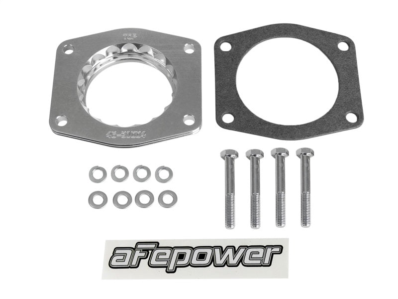 aFe Silver Bullet Throttle Body Spacers BMW M3 (E36) 92-99 L6 3.0/3.2L *96-99 3.2L - 50 State Legal* - Burkken Auto Parts