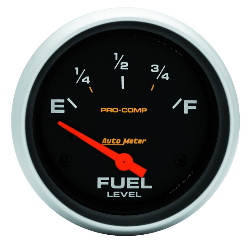 Autometer Pro-Comp 240E/33F Short Sweep Electronic Fuel Level Gauge - Burkken Auto Parts