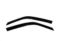 AVS 95-99 Toyota Tercel Coupe Ventvisor Outside Mount Window Deflectors 2pc - Smoke - Burkken Auto Parts