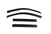 AVS 08-13 Toyota Highlander Ventvisor Outside Mount Window Deflectors 4pc - Smoke - Burkken Auto Parts
