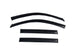 AVS 08-13 Toyota Highlander Ventvisor Outside Mount Window Deflectors 4pc - Smoke - Burkken Auto Parts
