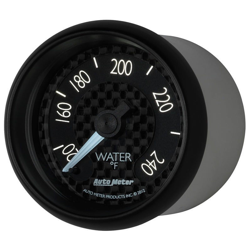 Autometer GT Series 52mm Mechanical 120-240 Deg F Water Temperature Gauge - Burkken Auto Parts