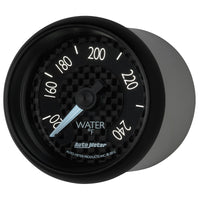 Autometer GT Series 52mm Mechanical 120-240 Deg F Water Temperature Gauge - Burkken Auto Parts
