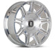 Vossen x Novitec SP2 22x10 5x120 BP ET22 Brushed Gloss Clear Rolls-Royce Phantom 1st Gen Front Wheel