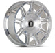 Vossen x Novitec SP2 23x10 5x112 BP ET5 Brushed Gloss Clear Rolls-Royce Cullinan/Phantom Rear Wheel