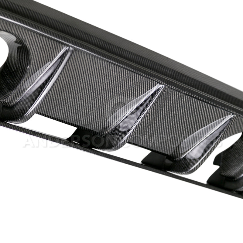 Anderson Composites 2016+ Ford Focus RS Type-R Rear Diffuser - Burkken Auto Parts
