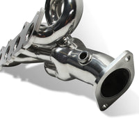 BBK 2015-16 Ford Mustang GT 5.0L 1-3/4 Tuned LenGTh Header System (Chrome) - Burkken Auto Parts