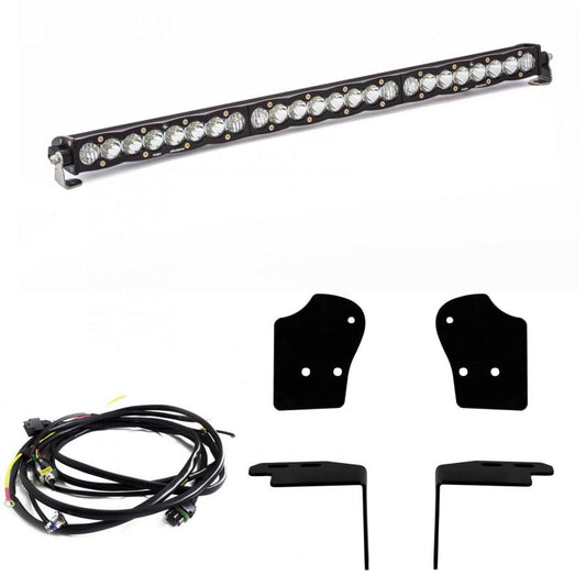 Baja Designs 2017 Ford Raptor S8 Series 30in Grille LED Light Bar Kit - Burkken Auto Parts