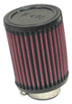 K&N Filter Universal Rubber Filter 1 3/4 inch 10 Degree Flange 3 1/2 inch OD 4 1/2 inch Height - Burkken Auto Parts